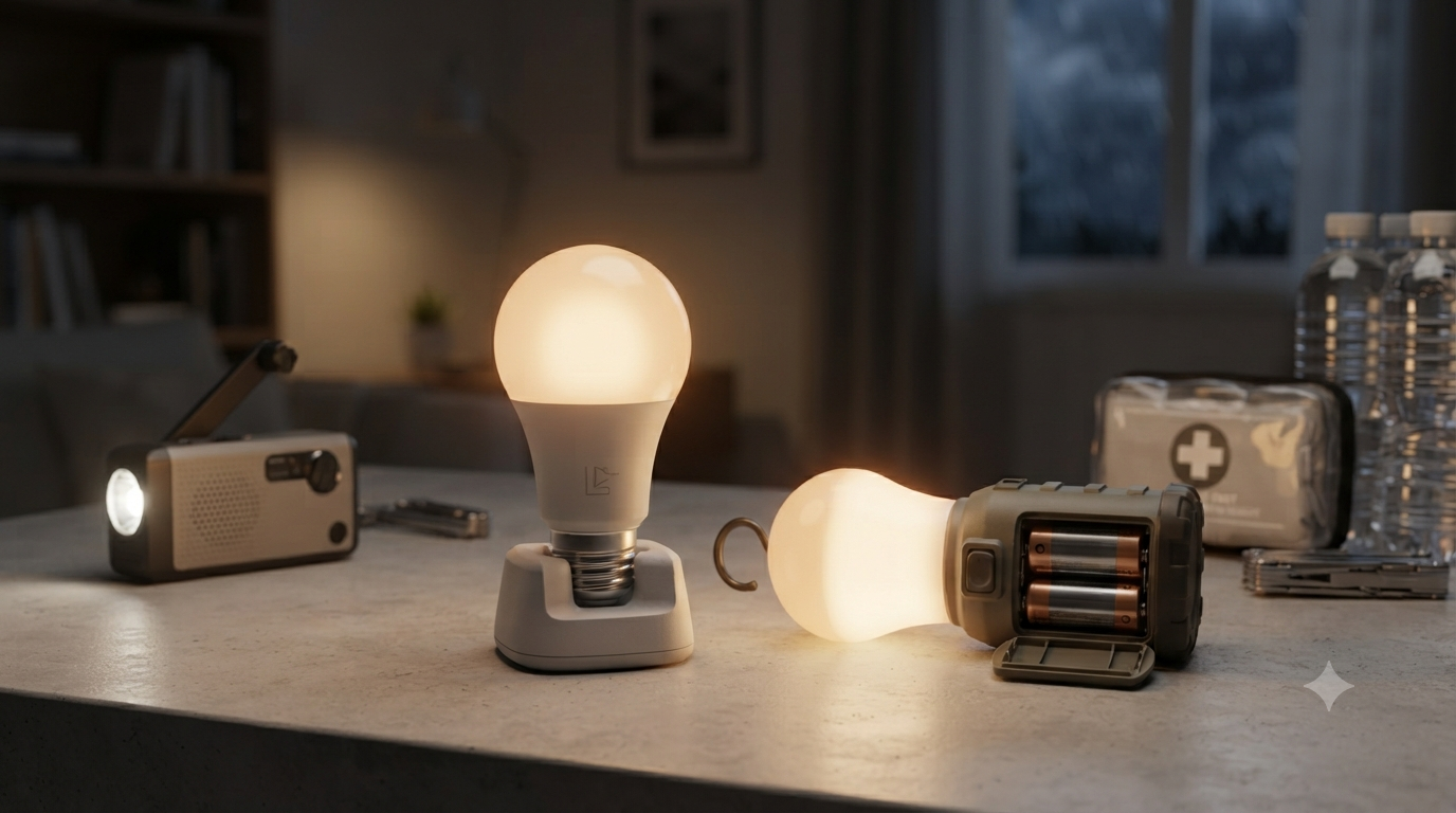 Emergency Preparedness: Why Every Home Needs Rechargeable and Battery-Operated Bulbs