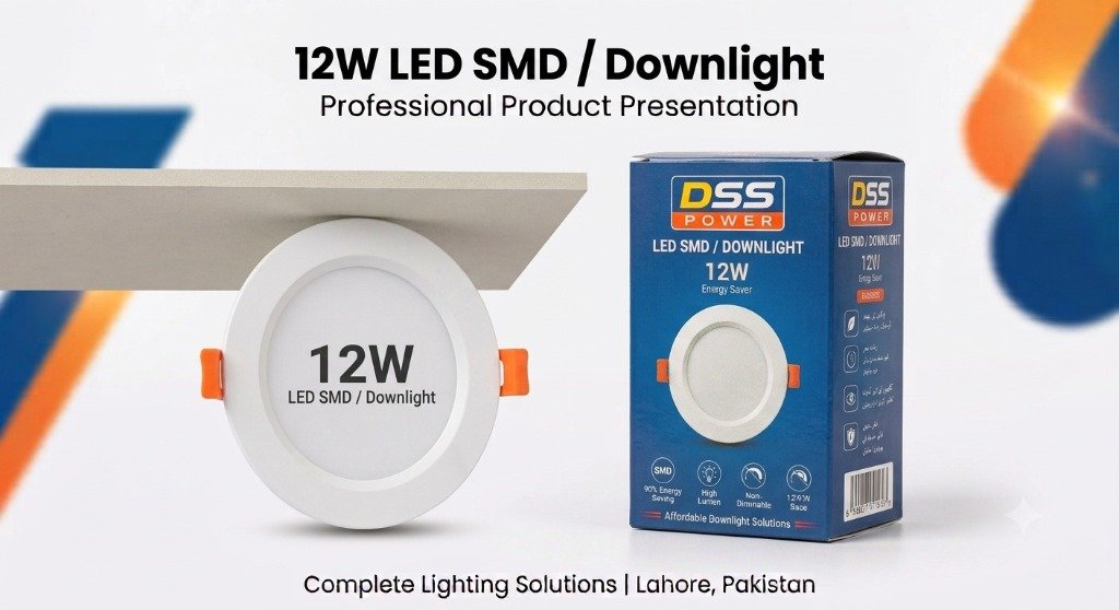 DSS Power 12W LED SMD / Downlight